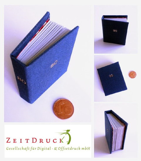 Druckerei ZeitDruck Kreuzberg Unikate Minibuch